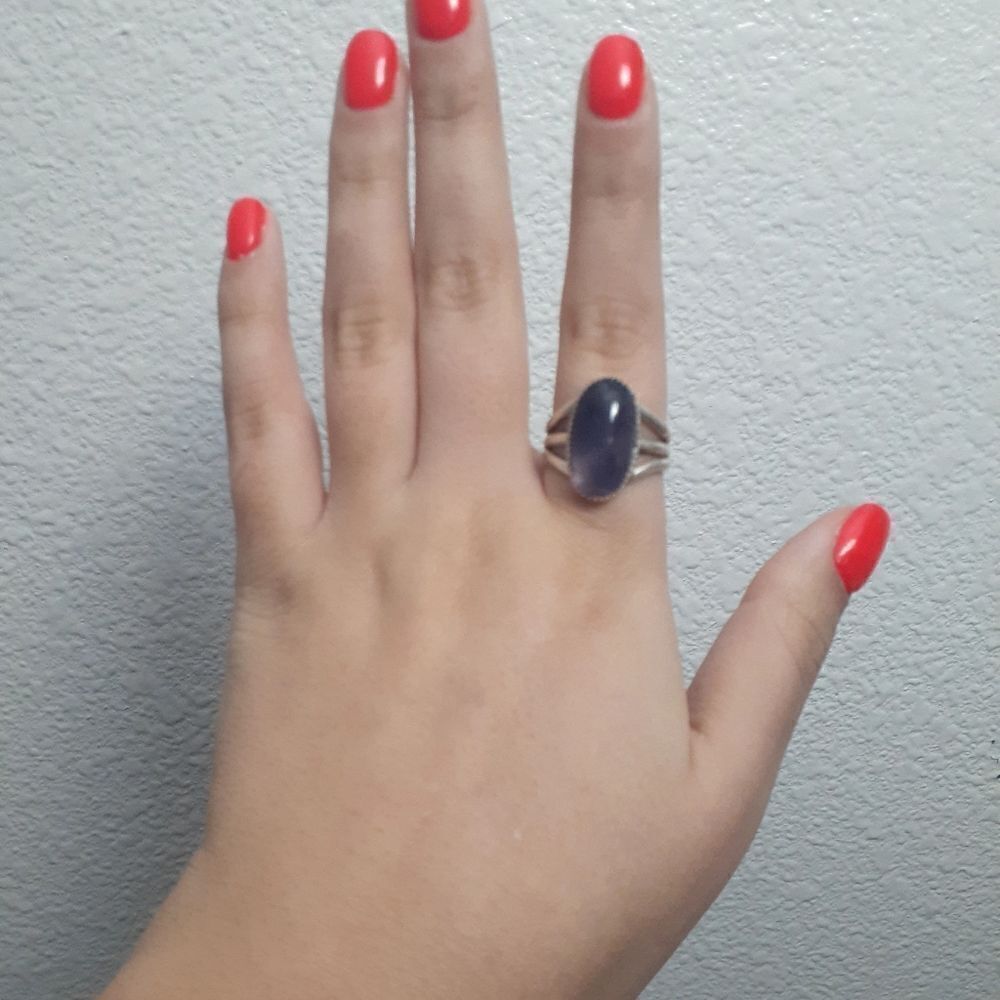 GEMSTUDIO silver amethyst ring - Picture 2 of 4